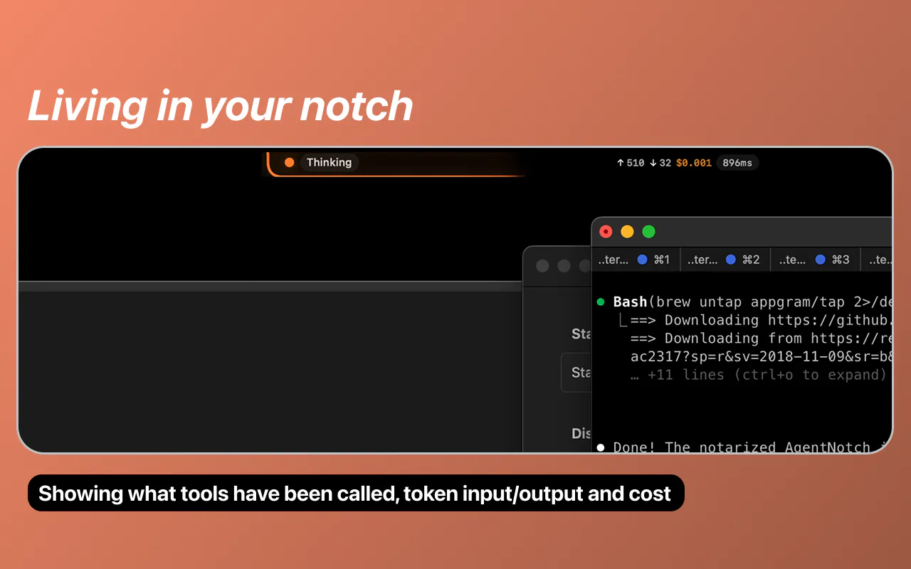 AgentNotch screenshot 1 of 5
